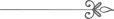 Black graphic line with decorative ending